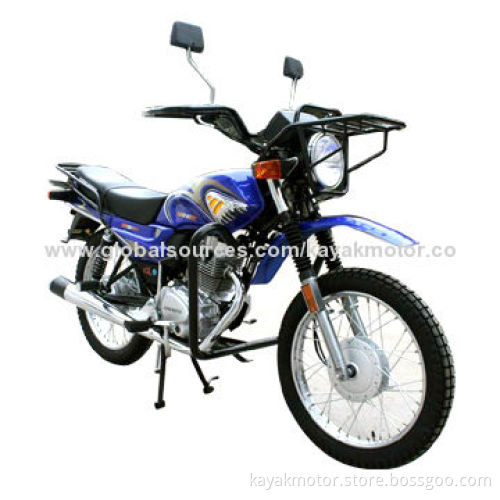 Dirt Bike with 150cc Engine, Electric Starting, Optional Headlight Protector and Side Rack